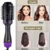 European Standard Hair Dryer and Curling Iron 2-in-1 Hot Air Brush - Image 2